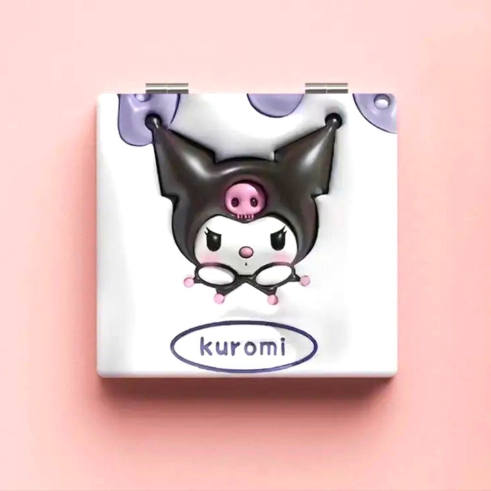 Kuromi Kitty,compact travel mirror